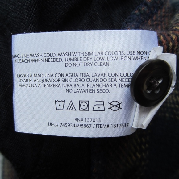 ORVIS Flannel Tartan Long-sleeved Shirt Men's M Button Up 4 Pockets Workwear - Picture 8 of 14